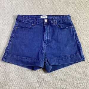 Forever 21 Dark Blue Denim Jean Shorts